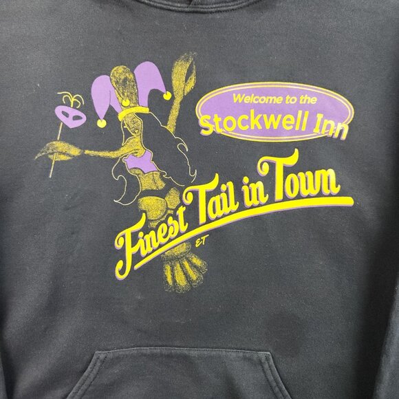 Y2K Indiana Tavern Bar Hoodie Men's Med Stockwell Inn Evansville, IN Sweatshirt - Picture 5 of 12